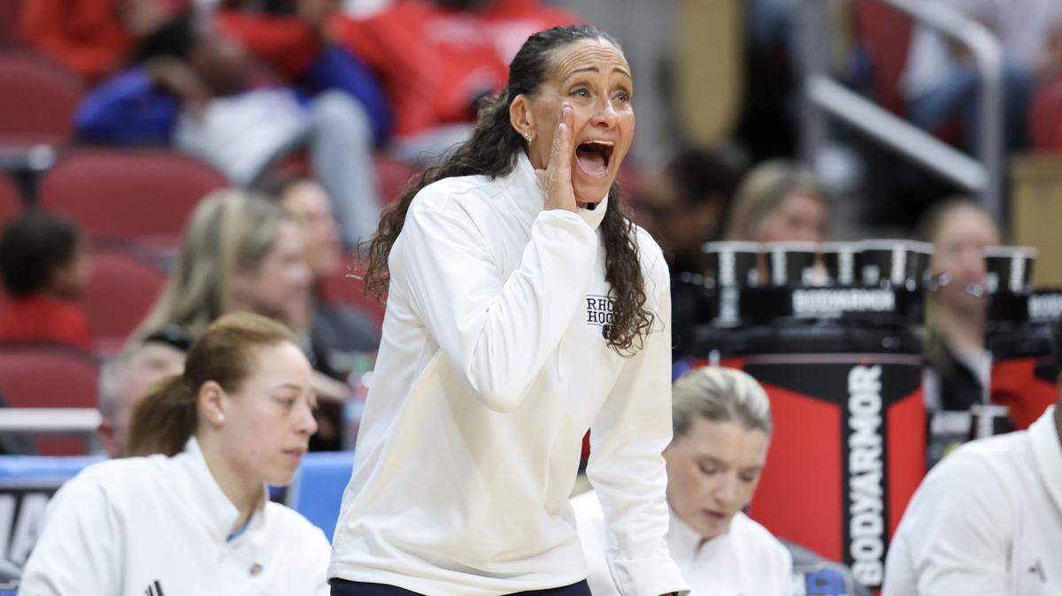 Rhode Island women’s basketball coach Tammi Reiss
