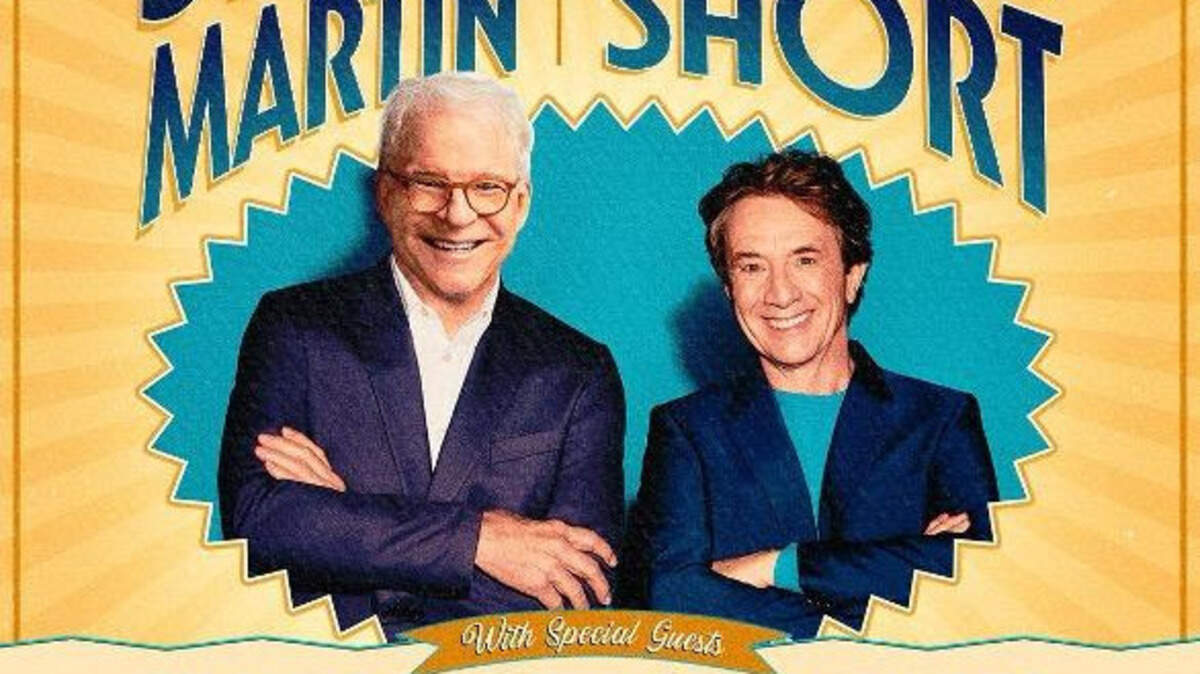 Comedy legends Steve Martin and Martin Short will perform in Columbia.