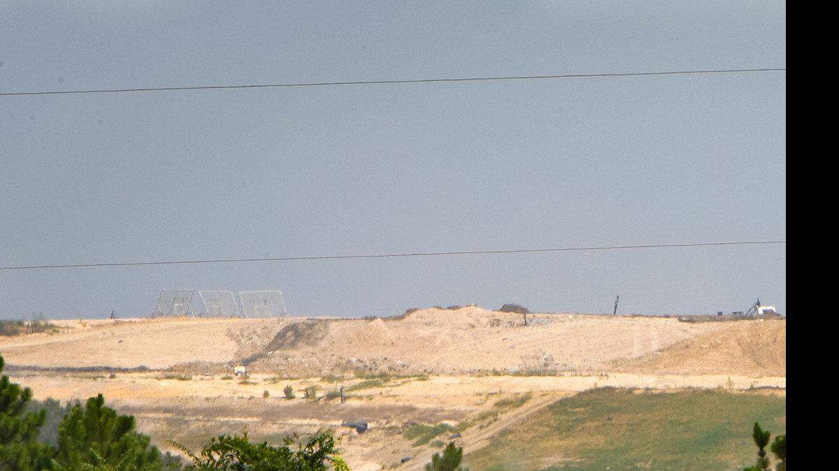 The mega Lee County Landfill rises like a mesa on the horizon near Bishopville as seen in this Sept. 2010 file photograph.