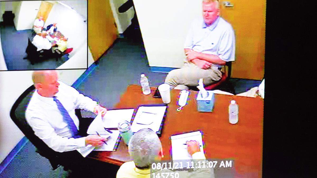 ‘Do you think I killed Paul?’ Jurors watch video of Alex Murdaugh’s final interview with investigators