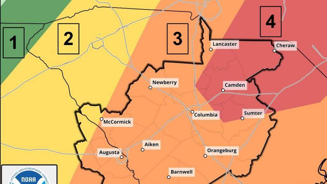 Tornado watch issued for the Midlands as destructive winds head to Columbia area
