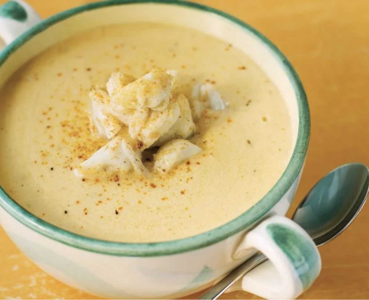 She crab soup is South Carolina’s iconic dish.