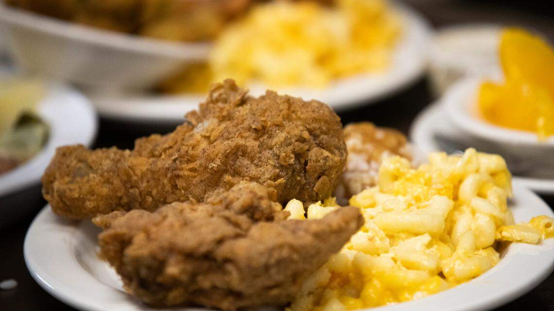 Food at Lizard’s Thicket.