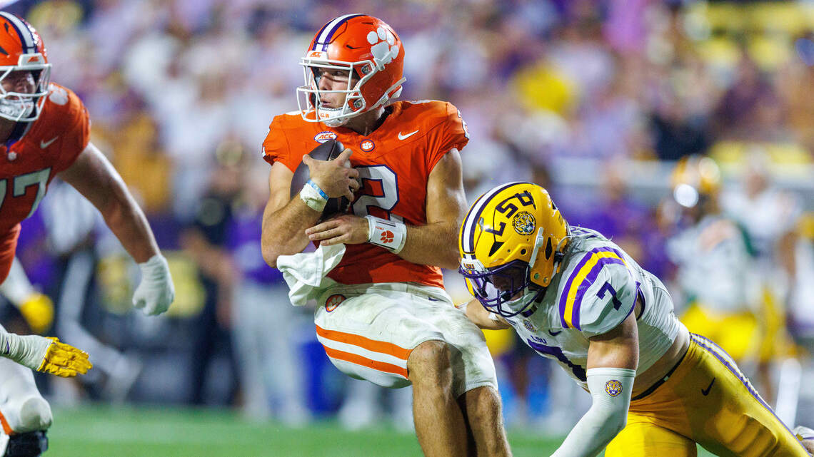 Clemson quarterback situation uncertain after LSU game. Who will start in Week 2?