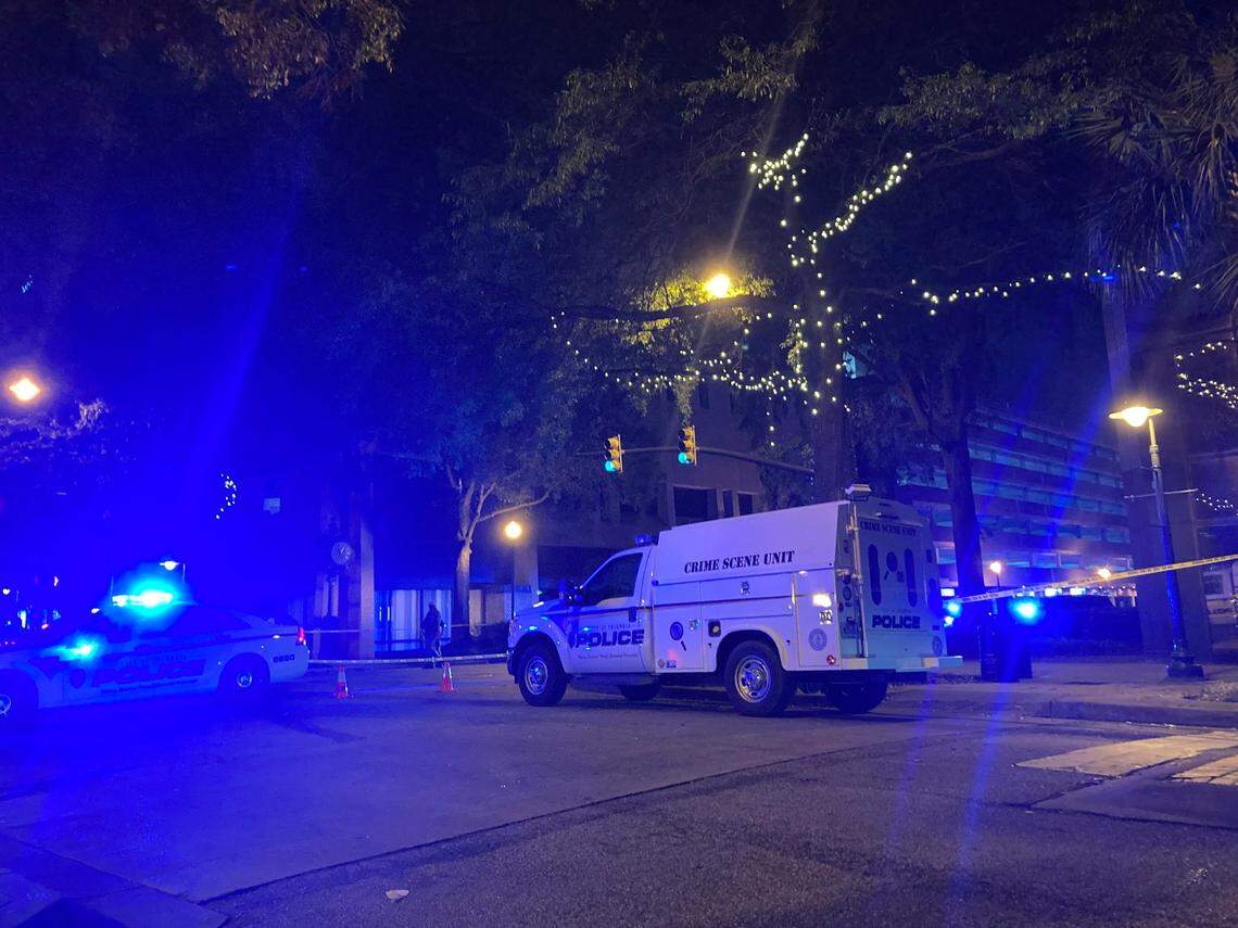 Columbia police investigate a shooting.