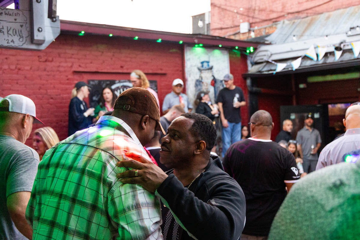 Family, friends and former South Carolina Gamecocks athletes remember the life of Steve Tanneyhill at his bar Group Therapy in Columbia, South Carolina on Saturday, January 10, 2026.