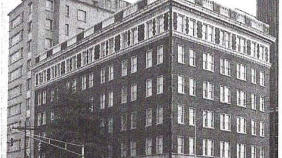 1310 Lady Street was built in 1921 as a Masonic temple, with retail space for Gibbes Machinery Company, then it became the Merrill Lynch building. The 10-story building was designed by architect William Stork, Jr. In 1937 it was bought by Palmetto State Life Insurance. In 2021, it will reopen as The Lady apartments.