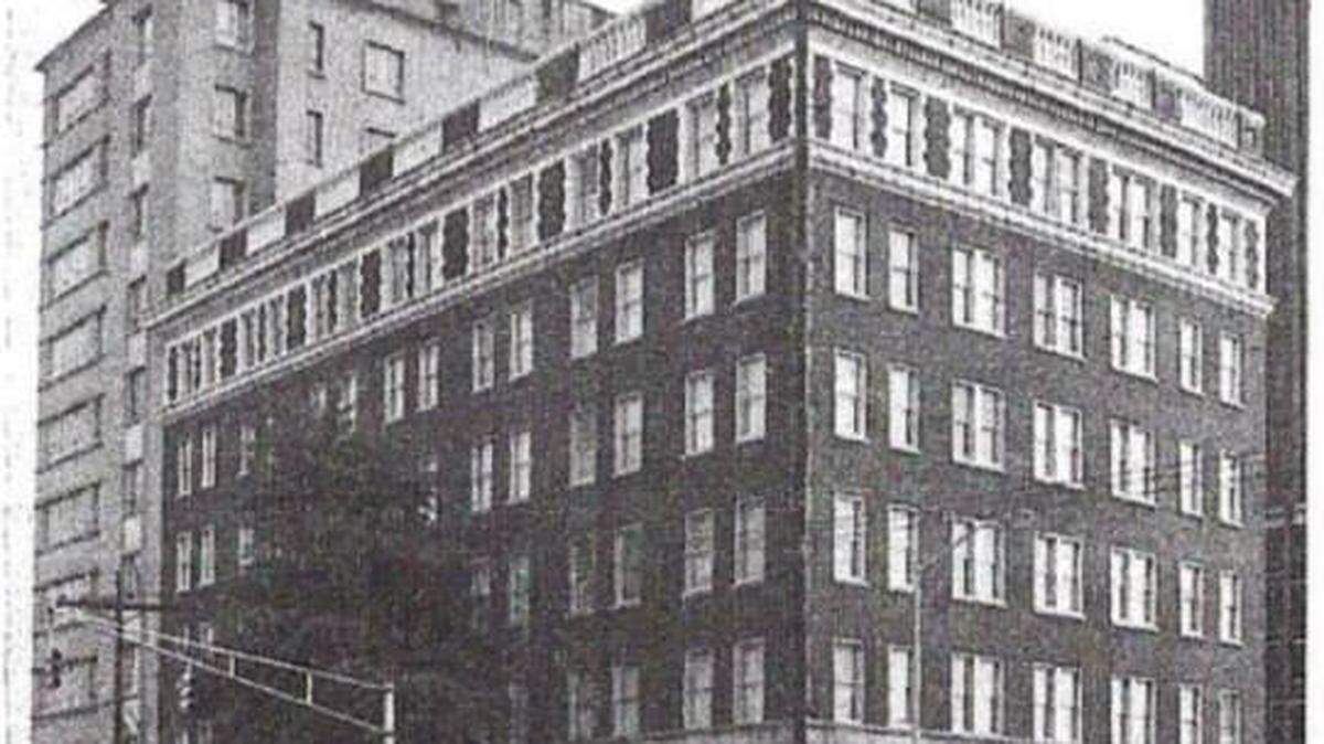 1310 Lady Street was built in 1921 as a Masonic temple, with retail space for Gibbes Machinery Company, then it became the Merrill Lynch building. The 10-story building was designed by architect William Stork, Jr. In 1937 it was bought by Palmetto State Life Insurance. In 2021, it will reopen as The Lady apartments.