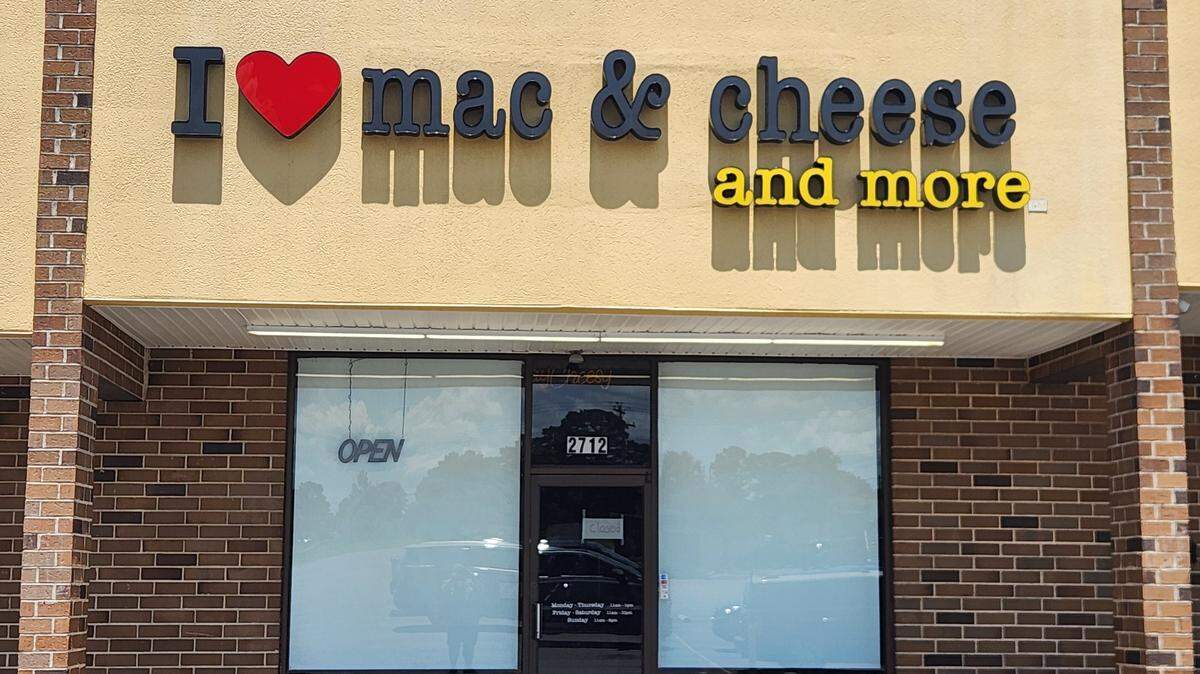 The I Heart Mac & Cheese restaurant at 2712 Emanuel Church Road in West Columbia has closed.