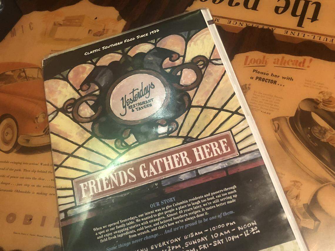 Yesterdays Restaurant and Tavern has been a staple in Five Points since 1977. The popular establishment is located at the trianglular intersection of Harden, Devine and Santee streets.