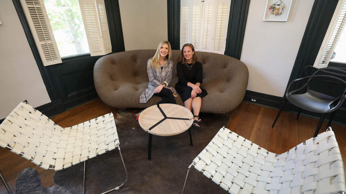 Stephanie Isaacs and Nell Fuller will soon open femme x COLUMBIA, a women-only coworking and social space inside the historic Wade Campbell House in Columbia. They renovated the Richland Street house that was built in the early 1800’s, to accommodate personal and group working and networking spaces.