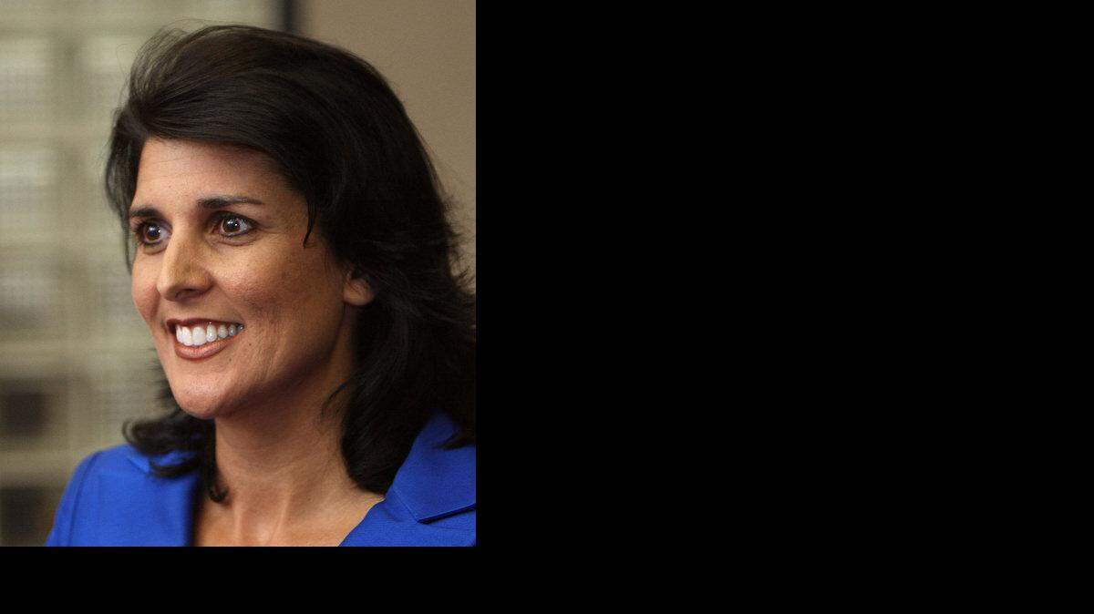 COLUMBIA,SC,5/14/09 Rep. Nikki Haley,[R]-Lexington, announced Thursday, said  today she is launching a bid to become South CarolinaÕs first female   governor.  Photo by TIM DOMINICK/tdominick@thestate.com,