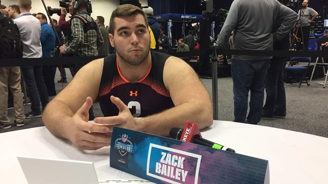 Zack Bailey’s not bitter, but not sure where he’ll be drafted after Akron injury