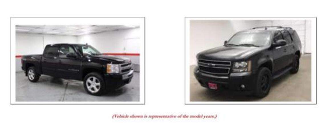 South Carolina Highway Patrol released these images of vehicles that might be similar in make and model years to the one believed to be involved in a hit-and-run collision in Lexington County.