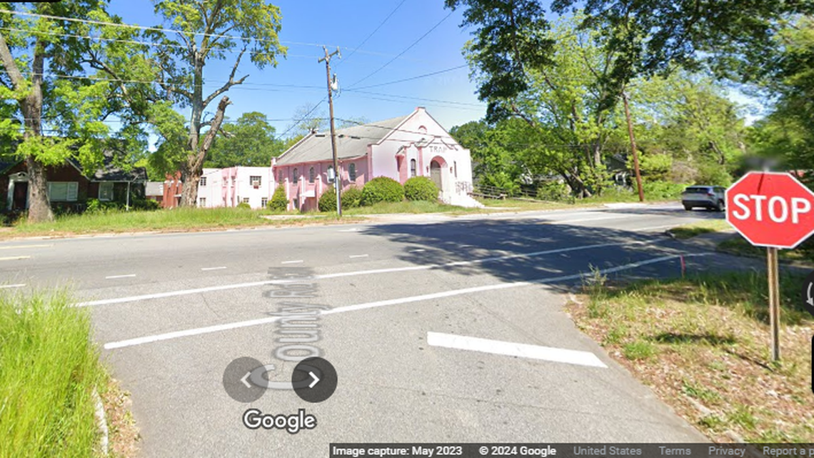 The body was found near the intersection of N. 6th Street and Woodside Avenue in Greenville, South Carolina, officials say.