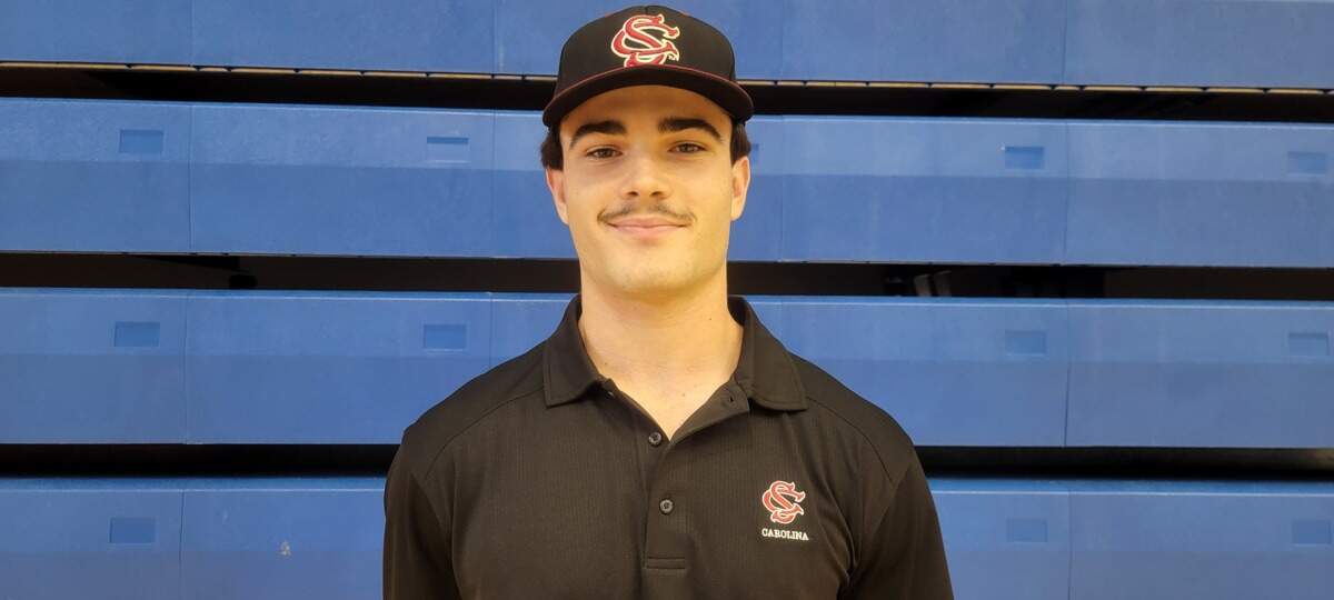 Lexington pitcher Reese Marcum signed with South Carolina baseball on Nov. 9, 2022. 