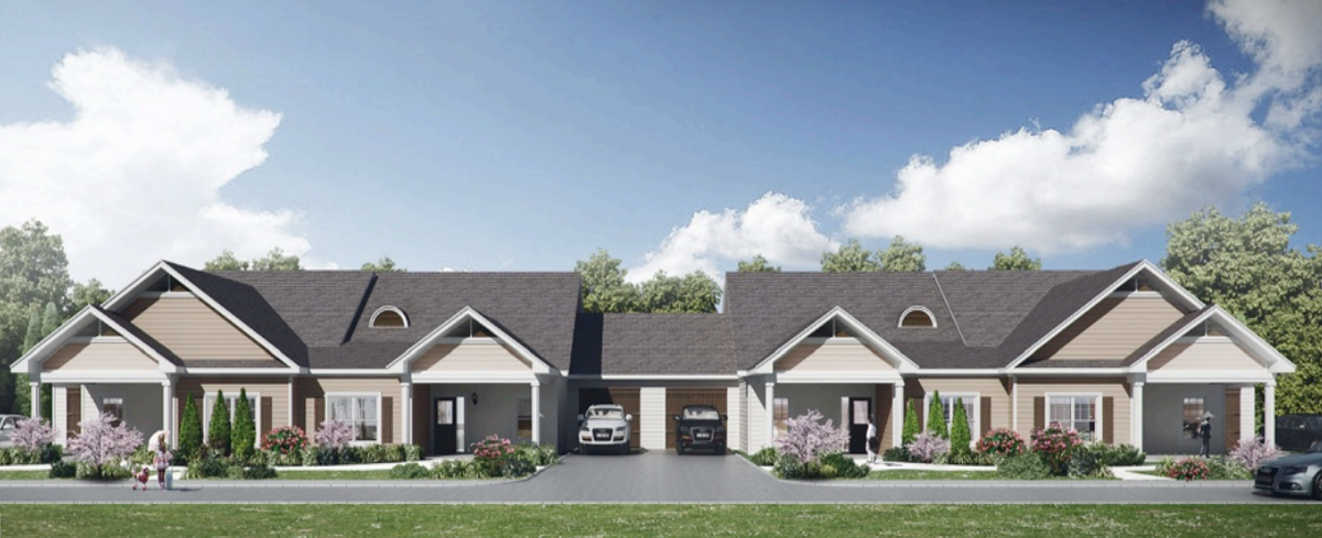 A rendering of Reunion at Congaree Pointe, a 75-unit senior living complex planned to built in southeast Columbia. Photo provided by Bible Way Church of Atlas Road.