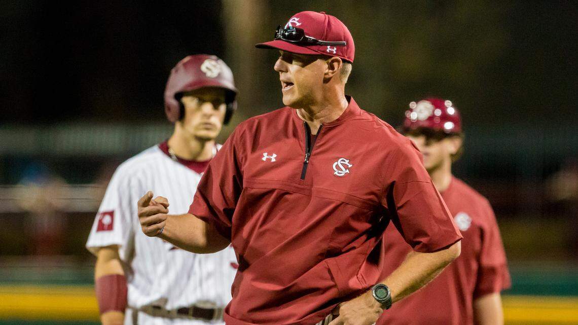 South Carolina Gamecocks head coach Mark Kingston