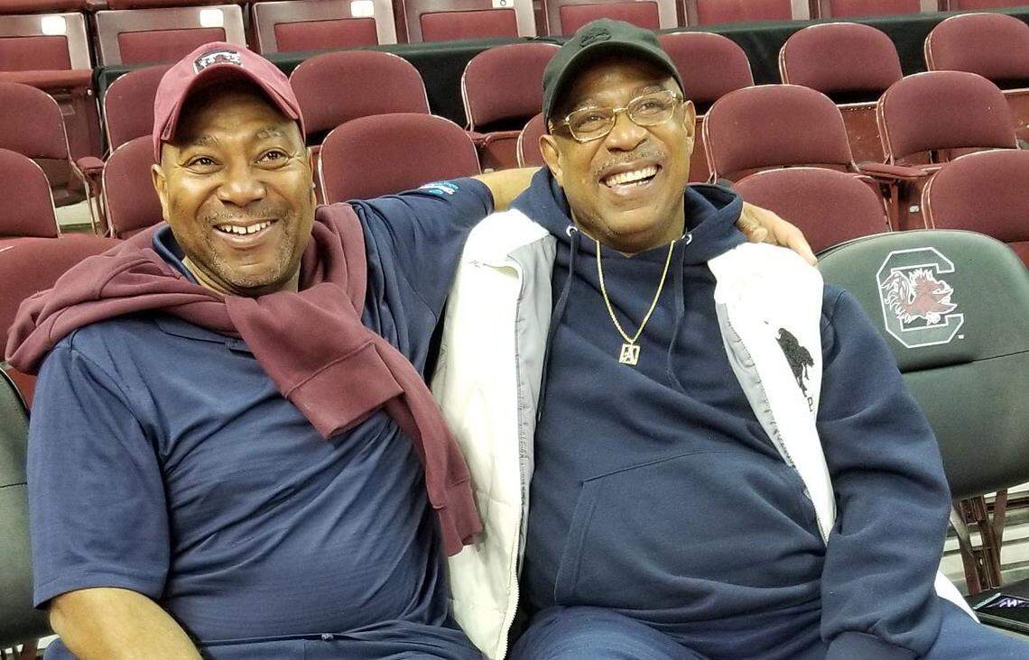 Anthony Lawson and his older brother Jerome Lawson. Anthony is A.J. Lawson’s father; Jerome is A.J.’s uncle.