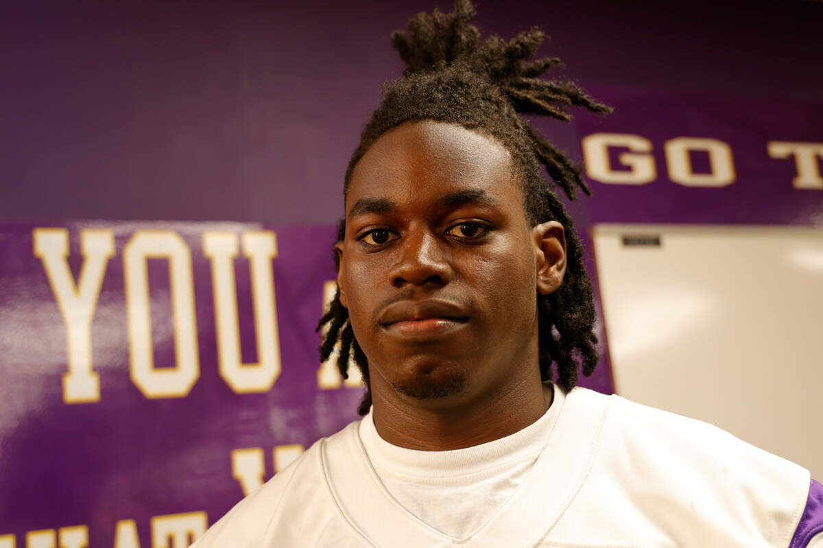 Eric Phoenix (7) during media day for Benedict on Aug. 22.