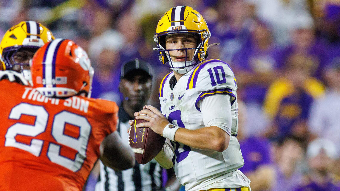 Scoring summary: LSU dominates Clemson in 2026 season opener