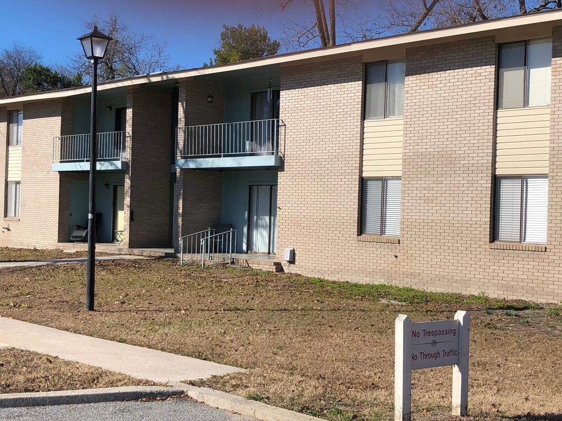 An apartment building now stands on the site of Simeon Corley’s home on West Main Street in Lexington, where Rosa Cannon reported being attacked by a Black man who was later identified as Willie Leaphart.