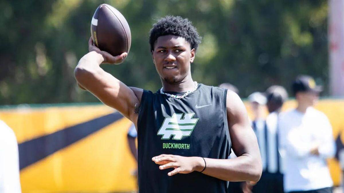 2026 four-star QB recruit Landon Duckworth