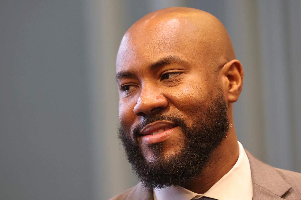 Columbia City Council member Tyler Bailey at the Columbia City Hall on Friday, Jan. 10, 2025.