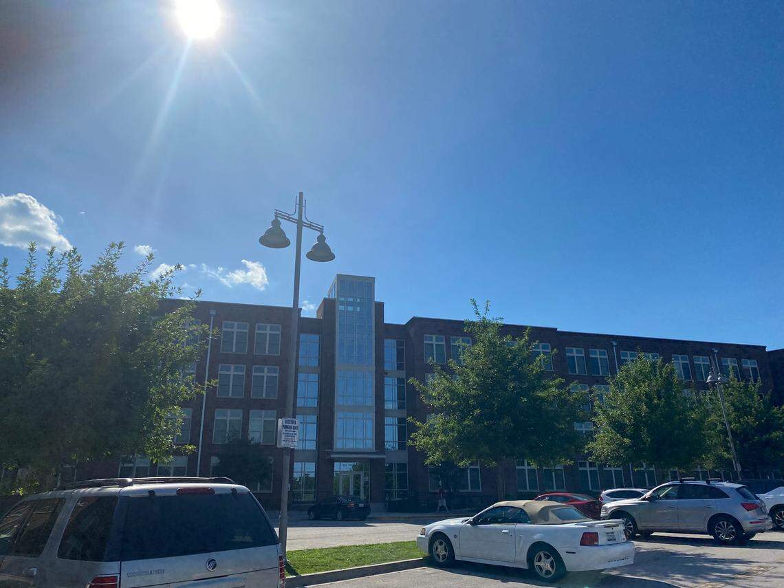 The apartment complex on Whaley Street in Columbia where Paul Murdaugh lived when he was a student at University of South Carolina was searched by SLED