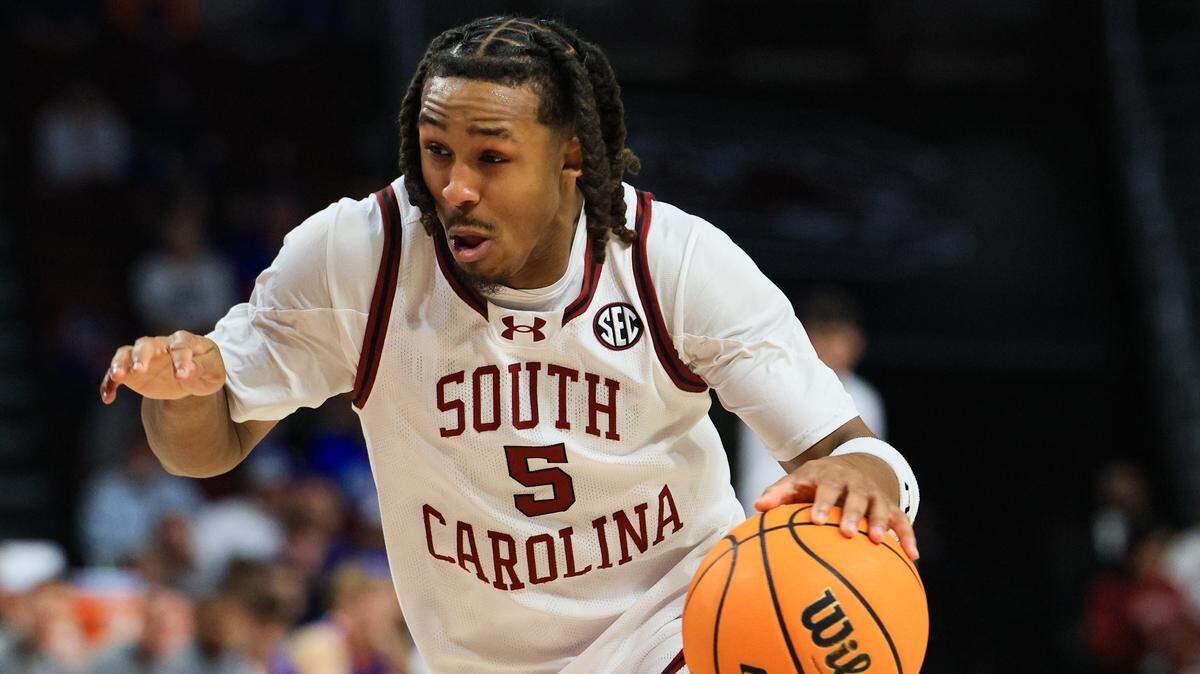 South Carolina's Meechie Johnson 