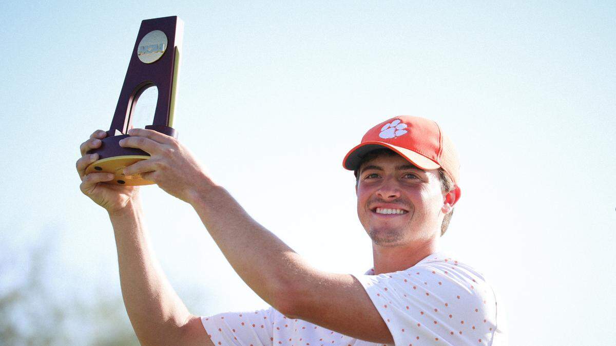 Clemson’s Turk Pettit won the individual NCAA Championship on Monday at Grayhawk Golf Course in Scottsdale, Arizona. He is the second Clemson player in history to win the title.