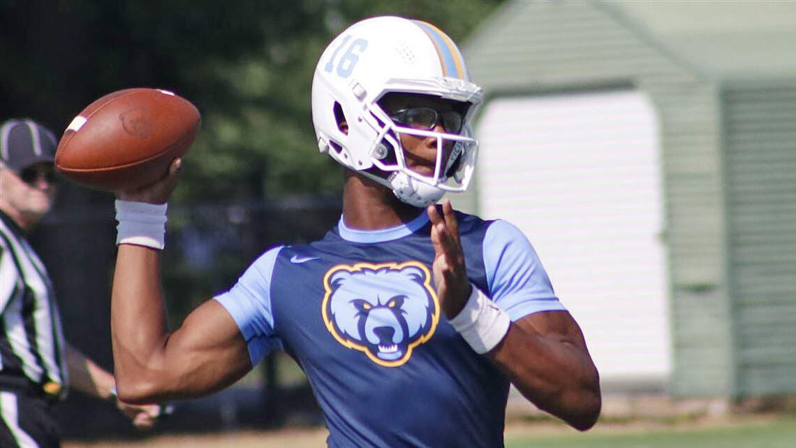 USC’s Marcus Satterfield watches South Florence QB LaNorris Sellers put on a show