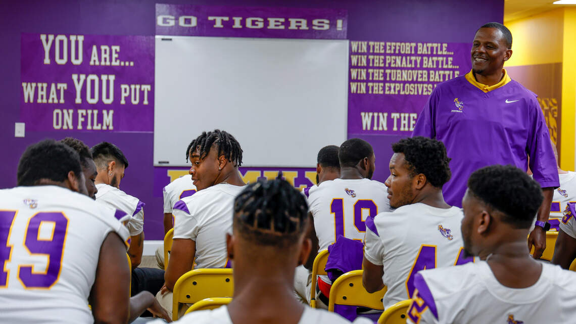 Benedict football sets sights on Year 2 leap under coach Chennis Berry