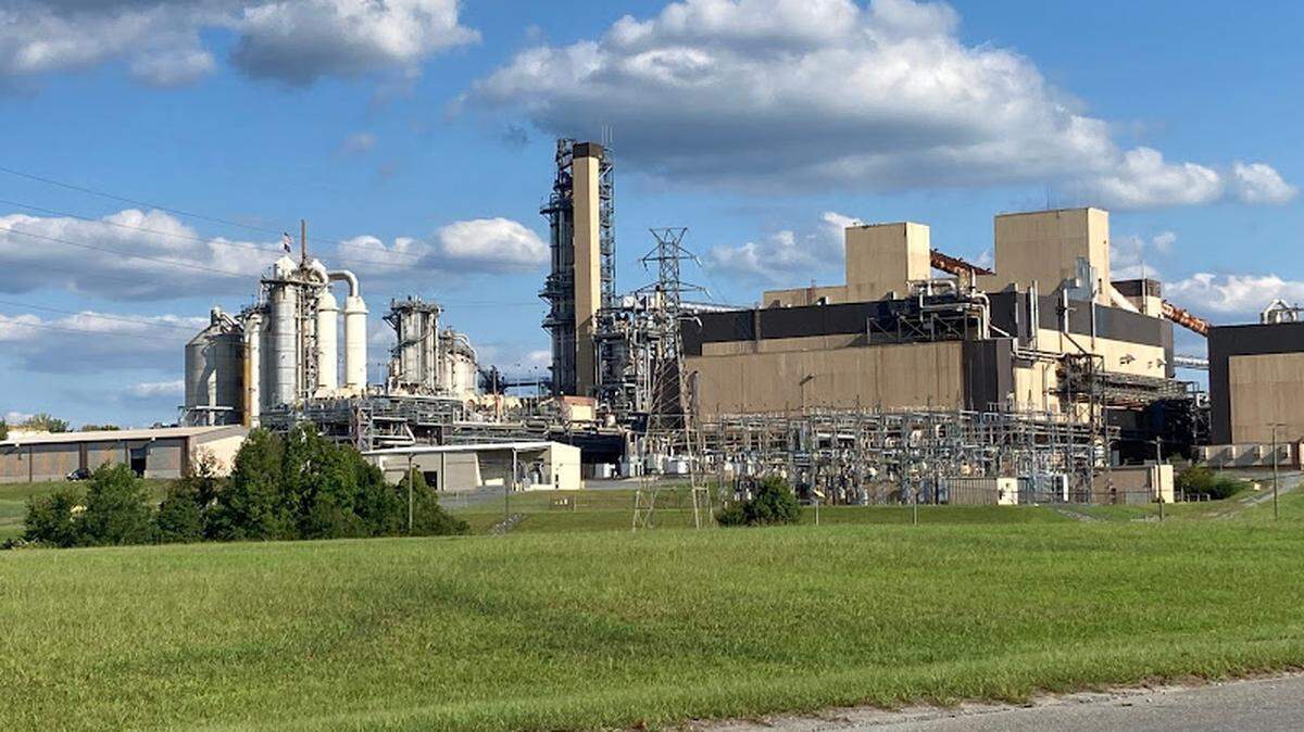 The New Indy container board mill in York County, S.C.