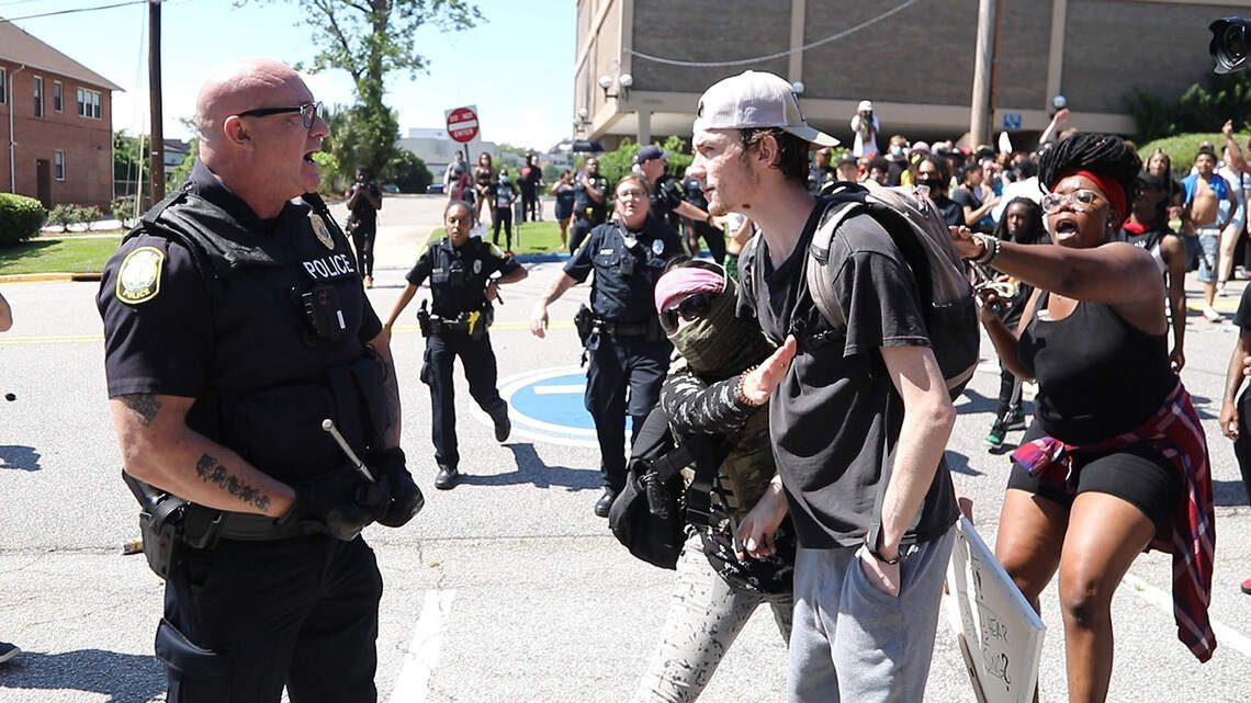 The violence in downtown Columbia was senseless. The response to it was inspiring.
