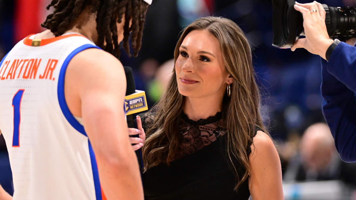 Nashville, TN - March 14, 2024 - Bridgestone Arena: Alyssa Lang during the 2024 SEC Men’s College Basketball Tournament.