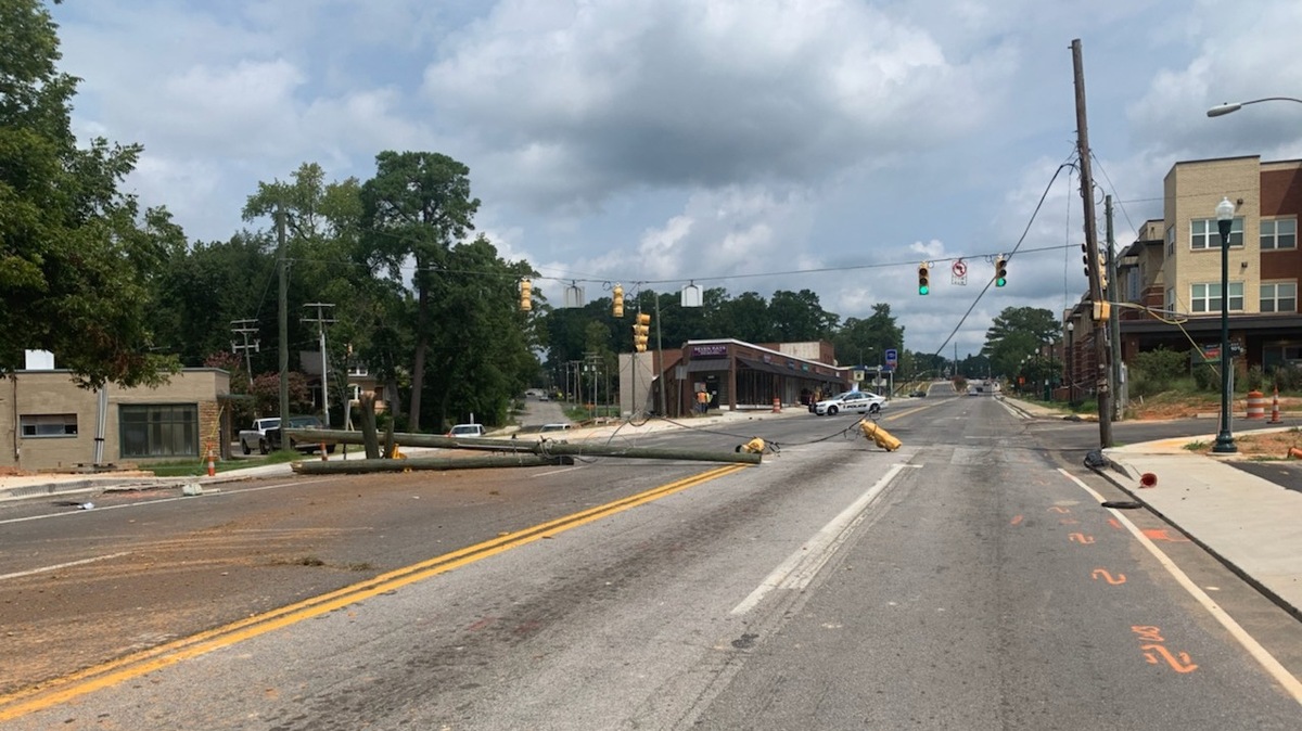 A busy Columbia road was closed for the second day in a row, according to the fire department.