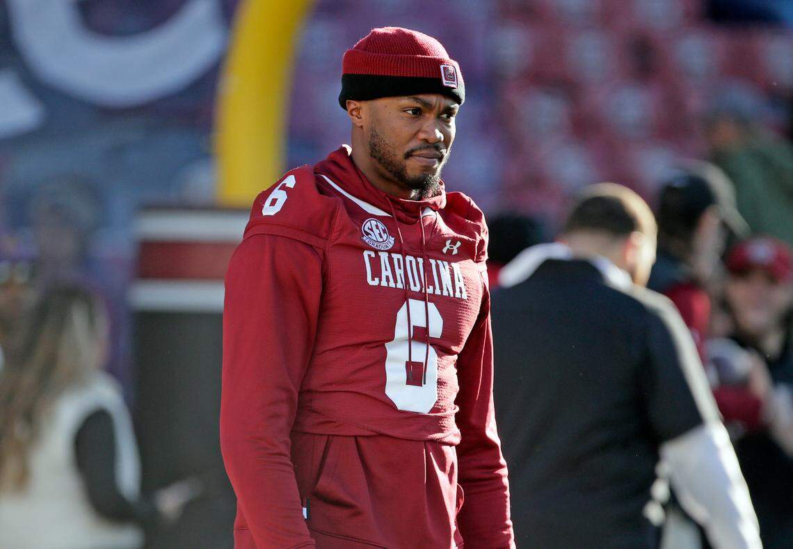 South Carolina’s Josh Simon before Saturday’s game against Wofford at Williams-Brice Stadium.