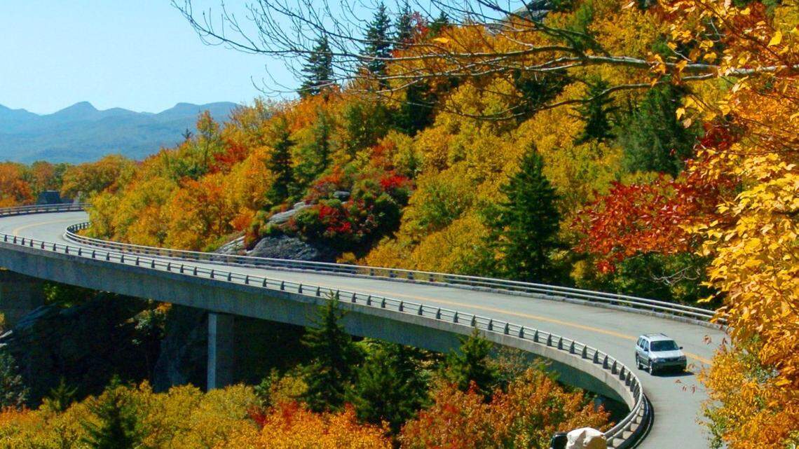 A Columbia man was killed in a motorcycle crash on the Blue Ridge Parkway.