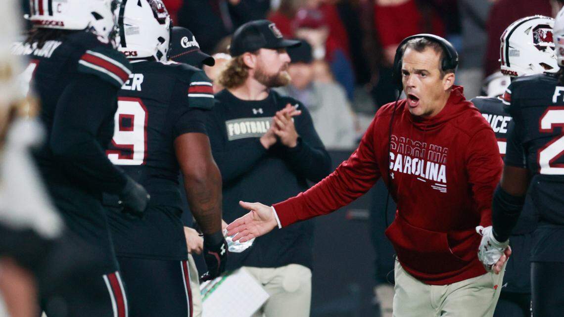 South Carolina head coach Shane Beamer