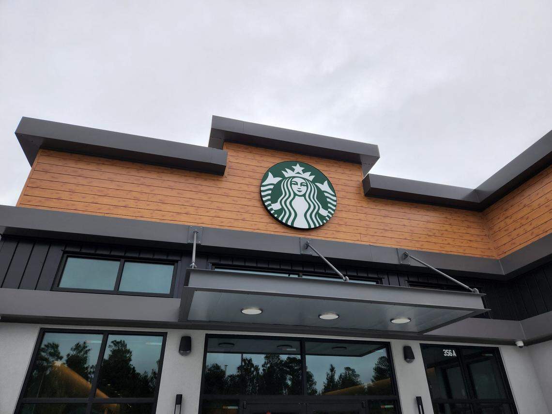 A new Starbucks shop has opened at 356 Longs Pond Road in Lexington.