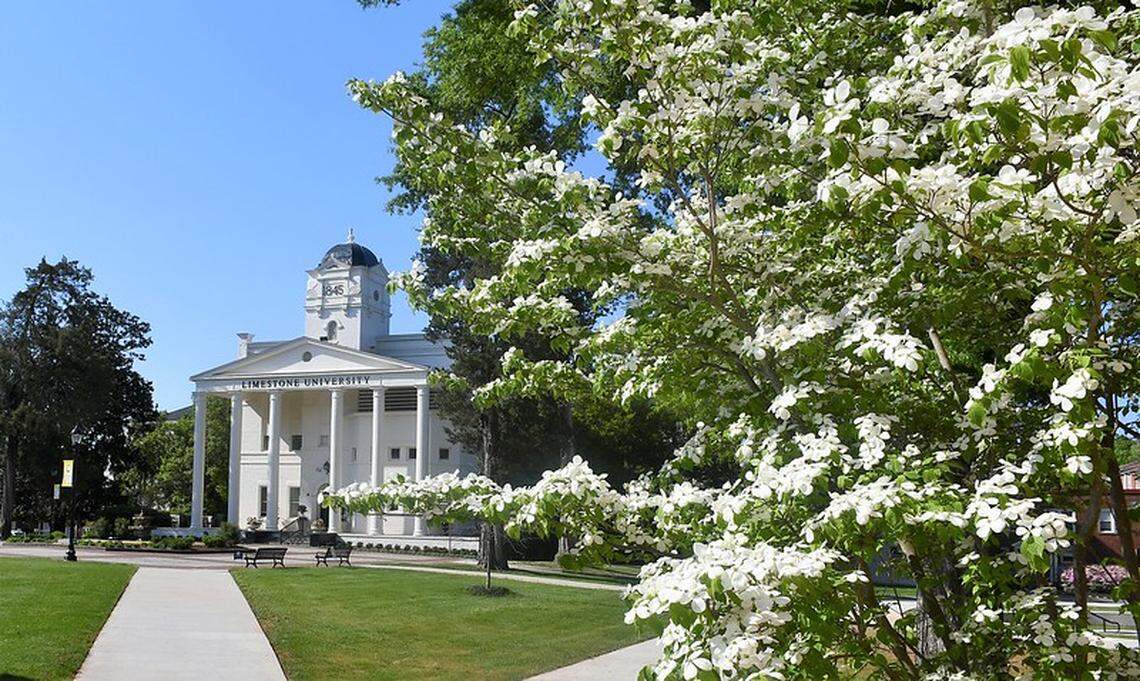Limestone University’s campus in Gaffney, South Carolina.