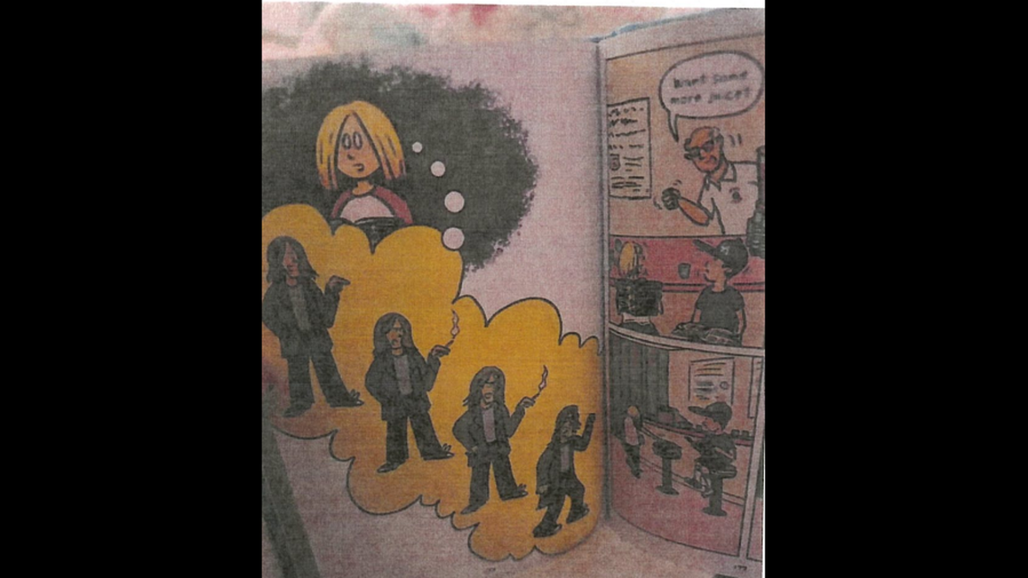 An image from the graphic novel “Sunny Side Up,” the subject of a book challenge that could remove it from Lexington-Richland 5 schools.