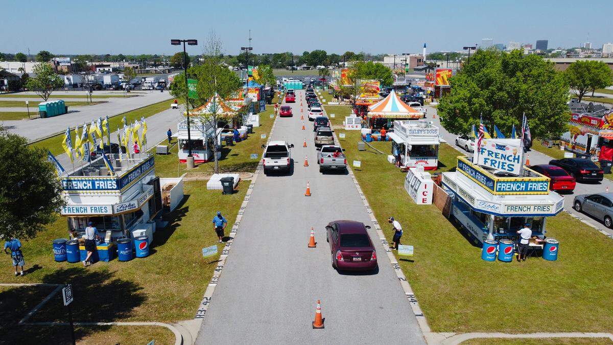 The South Carolina State Fair is bringing back its COVID-19 friendly drive-thru fair food event.