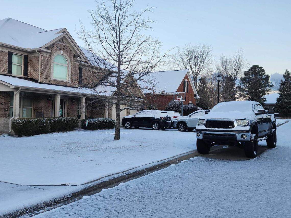 Images of snow from across the Midlands.