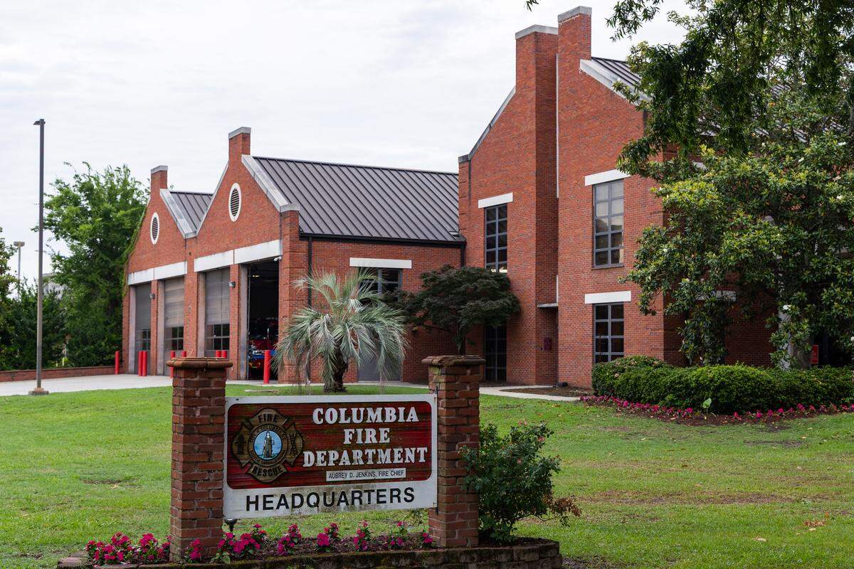 The Columbia Fire Department Headquarters on Tuesday, May 12, 2026. The Columbia-Richland Communications Center is located in the fire department’s headquarters.