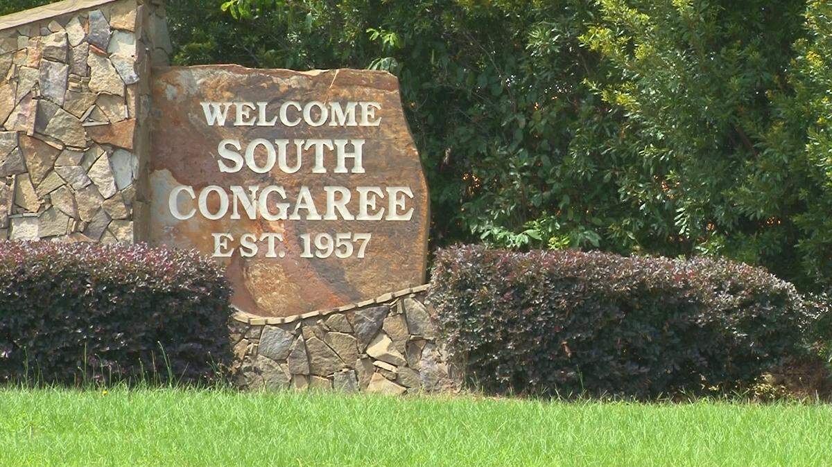 The town sign in South Congaree, S.C.