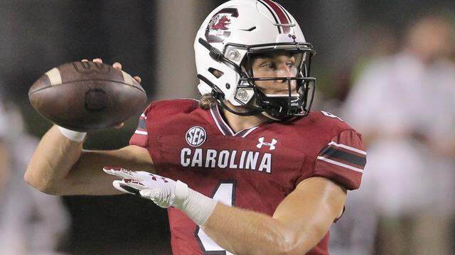 South Carolina quarterback Luke Doty