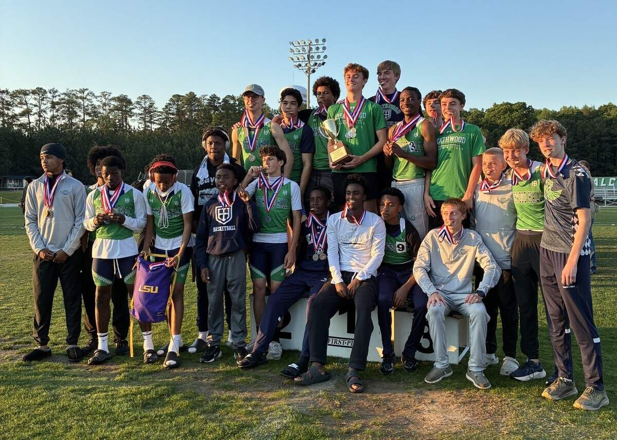 Heathwood Hall boys won the SCISA Divison I track and field championships on May 2, 2026.