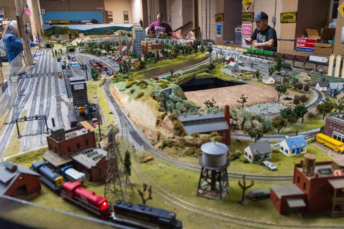 The Associated Model Railroads of Columbia, a club that meets Thursdays at 1800 Lincoln Street in Columbia, South Carolina, on Thursday, March 20, 2025.